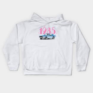 1985 vintage car Kids Hoodie